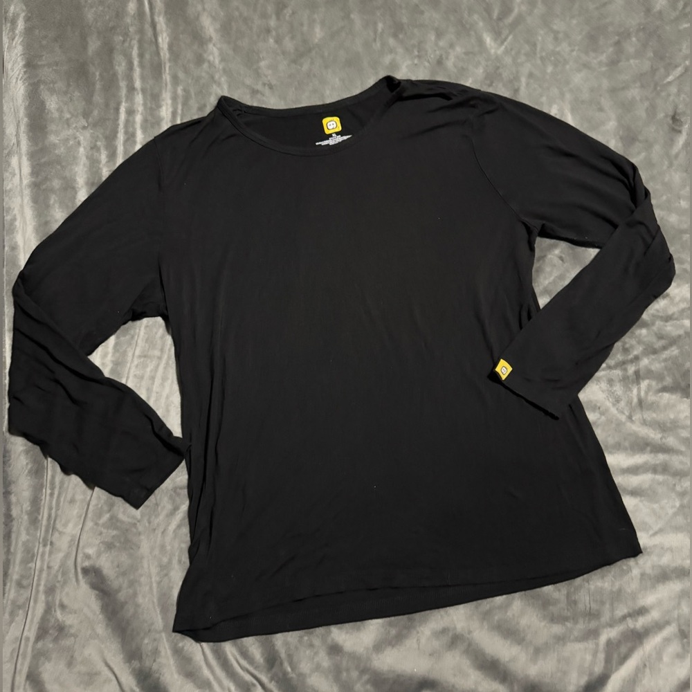 Wink | Silky Underscrub Top | XL | Black